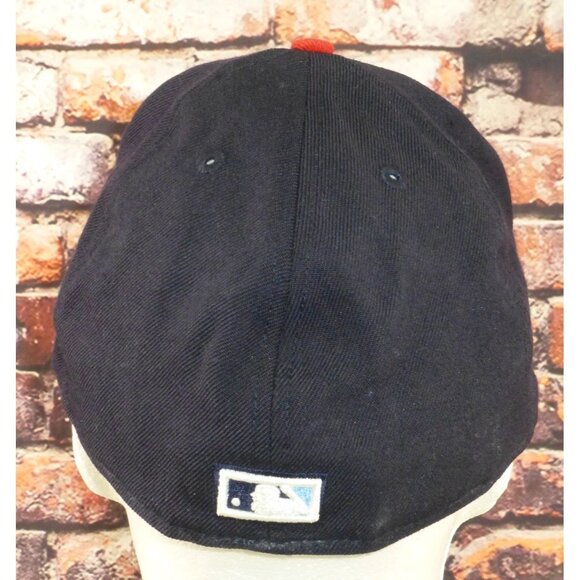 New Era Anaheim Angels A Wings Logo Fitted 7 1/2 Wool Hat Cap Blue - Picture 3 of 8